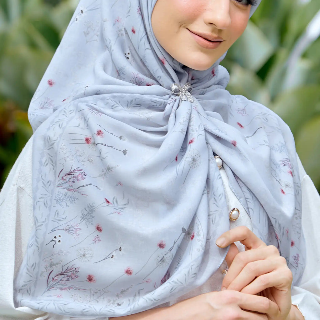 PS-MIMOSA VOILE in COOL GRAY