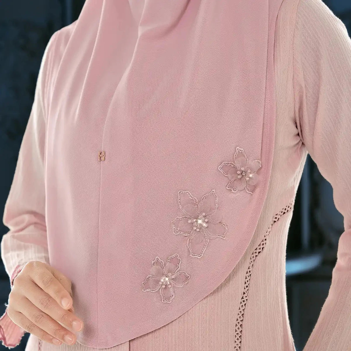 SO-MARJAN TWILL NC LUXE HANAMINA in POWDER PINK