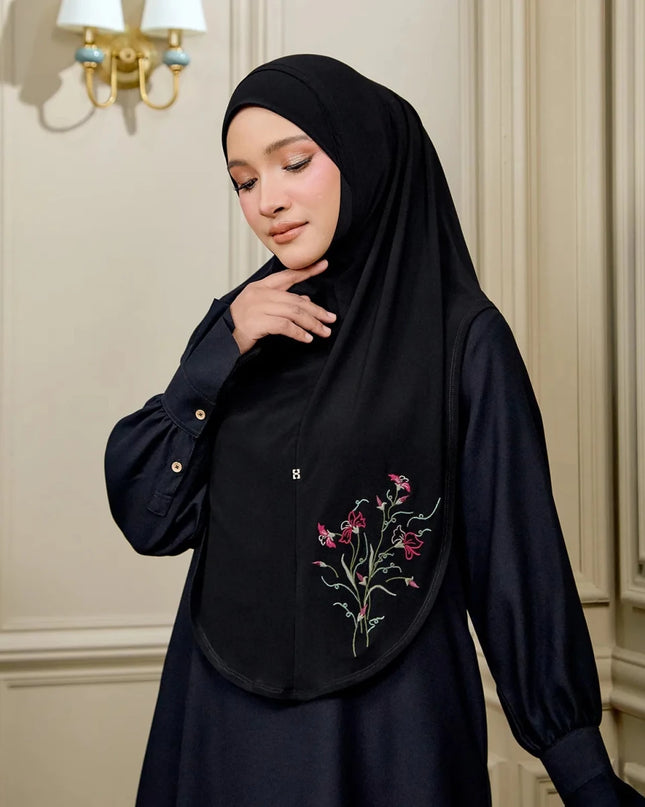 SO-MARJAN LUXE BELLFLOWERS in BLACK