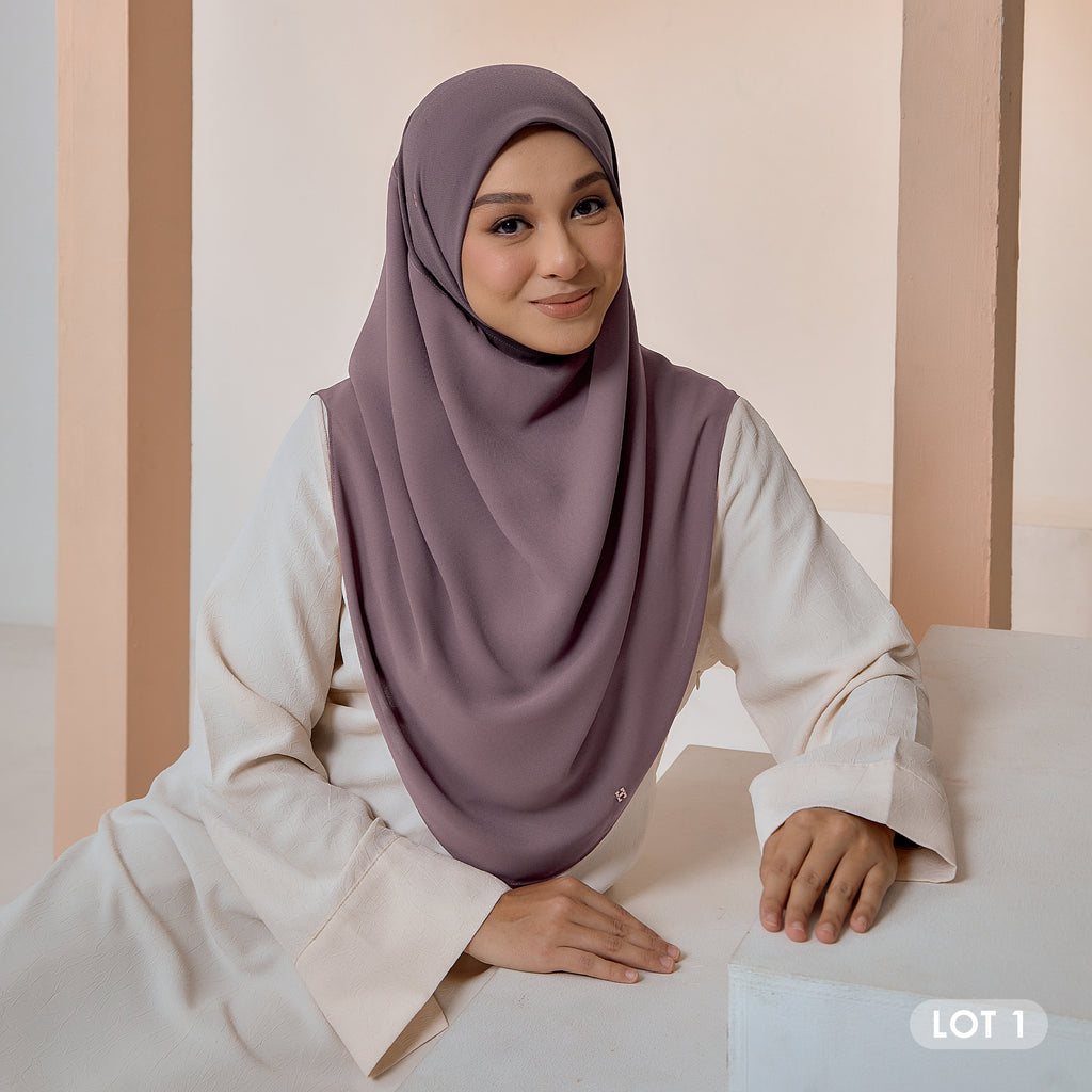 GRACEFULLY-SO PLAIN in TWILIGHT PLUM