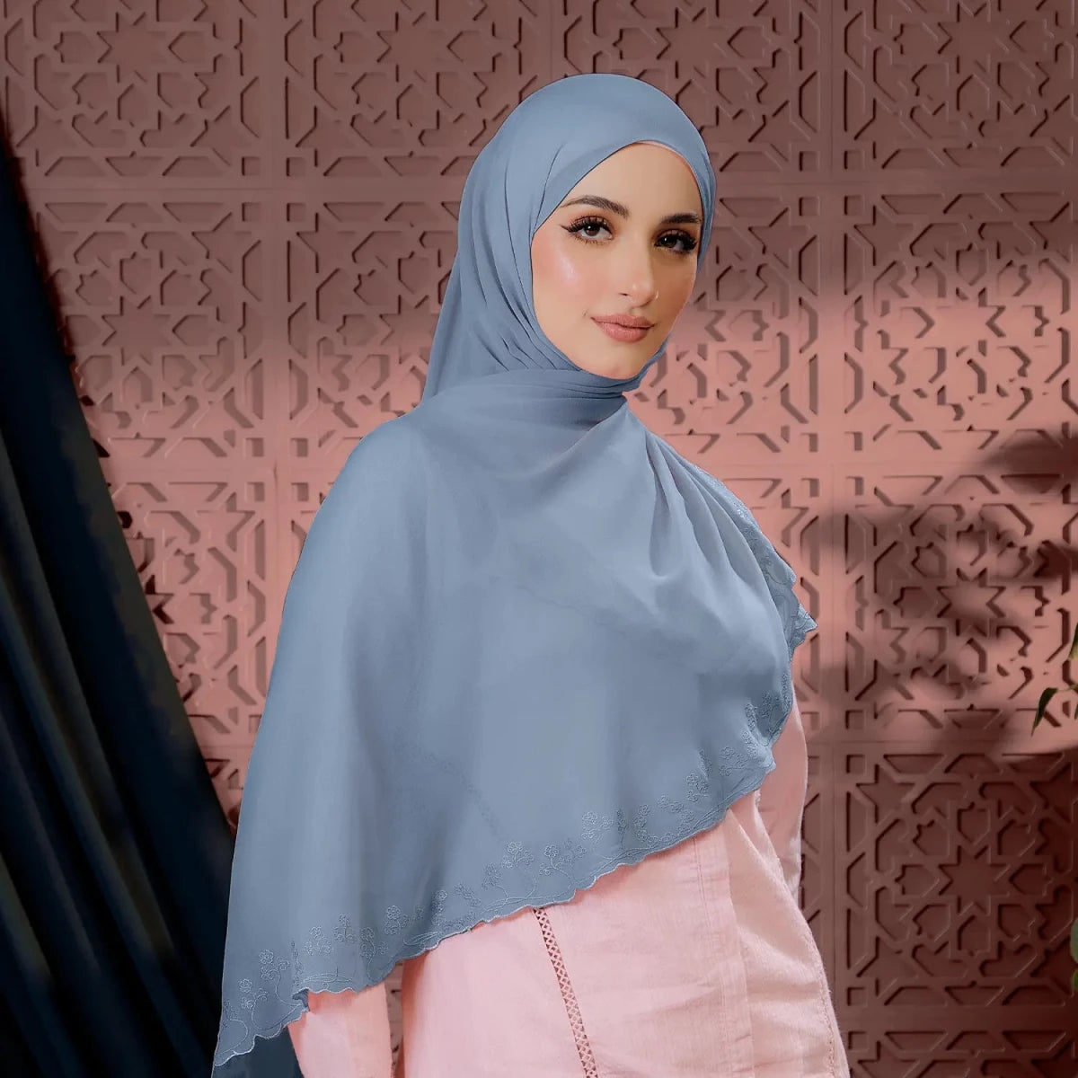 PS-ELENA HALF MOON in ASH BLUE