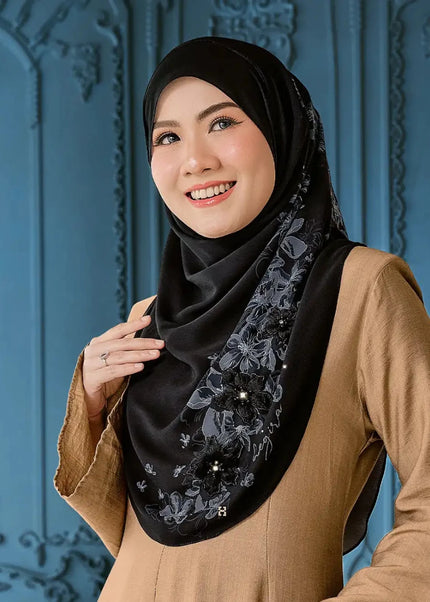 TWEELY-SO LUXE HANAMINA in BLACK