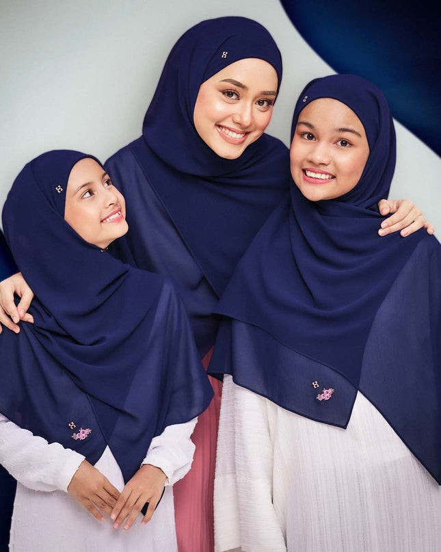 PS-THALIA TIE BACK in MIDNIGHT BLUE