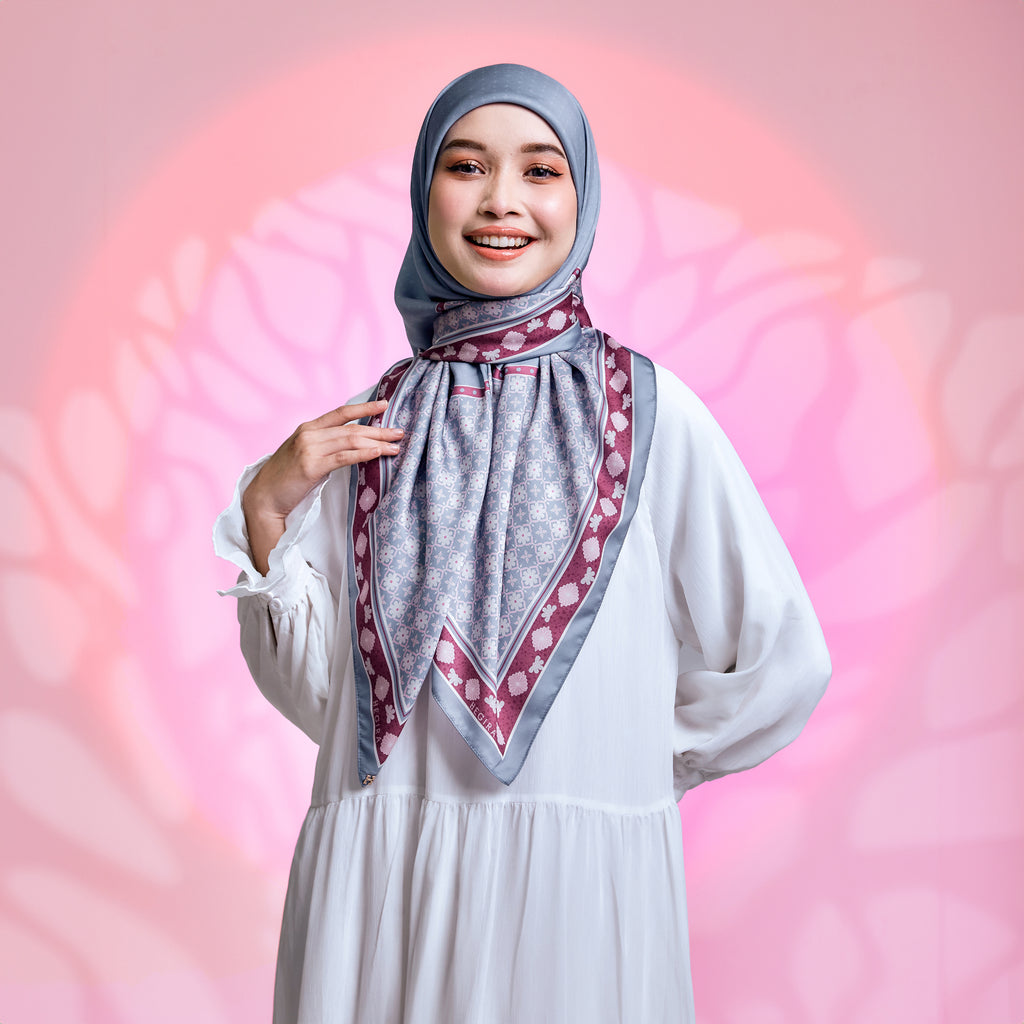 PS-MIRAGE MATTE SATIN in ASH BLUE