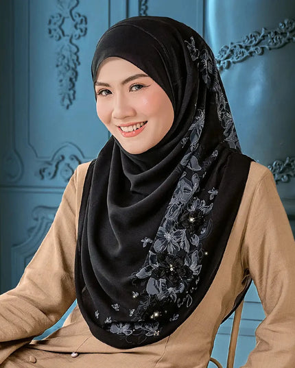 TWEELY-SO LUXE HANAMINA in BLACK