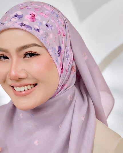 PS-HAPPINESS VOILE in VIOLET ICE