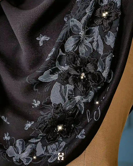 TWEELY-SO LUXE HANAMINA in BLACK