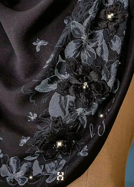 TWEELY-SO LUXE HANAMINA in BLACK