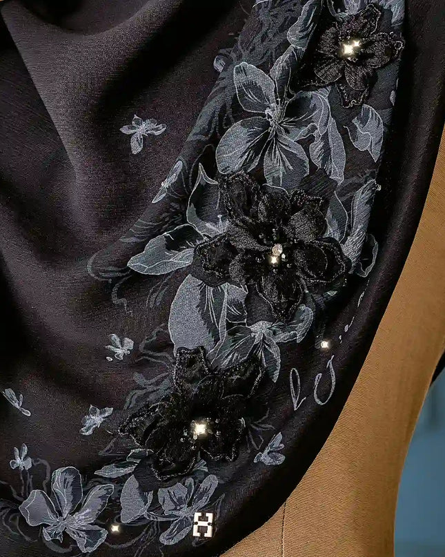 TWEELY-SO LUXE HANAMINA in BLACK