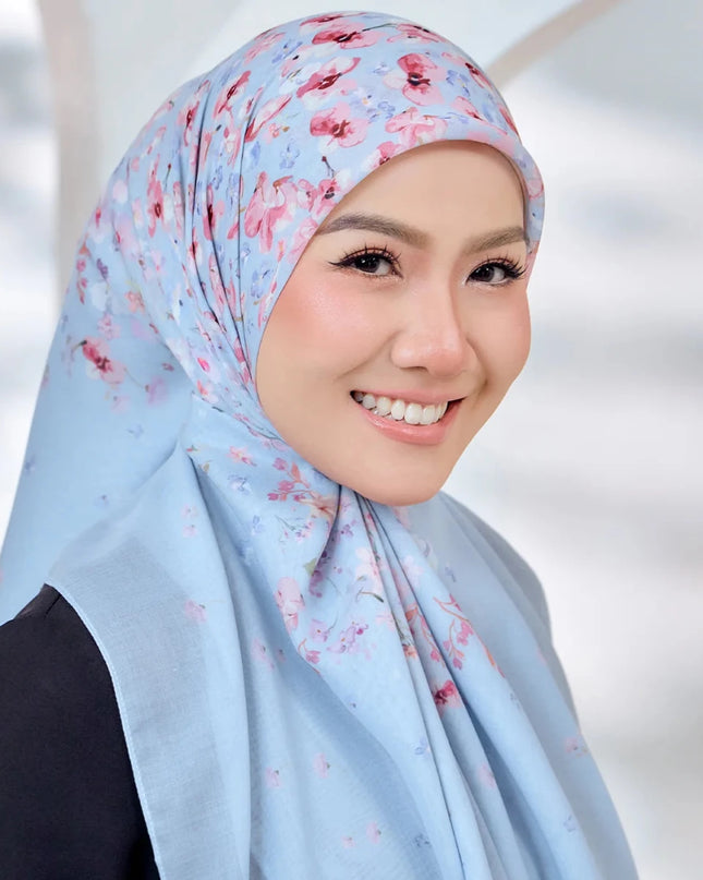 PS-HAPPINESS VOILE in SKY BLUE