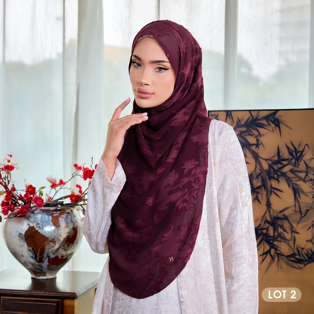 CATALYNA-SO ARABELLA in BURGUNDY