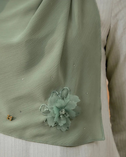 SWEETLY-SO LUXE HANAMEERAN in SAGE