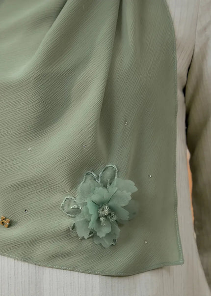 SWEETLY-SO LUXE HANAMEERAN in SAGE