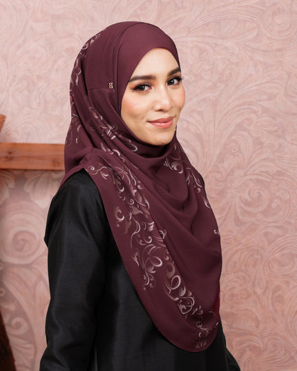 TWEELY-SO VICTORIAN VELVET in MAHOGANY