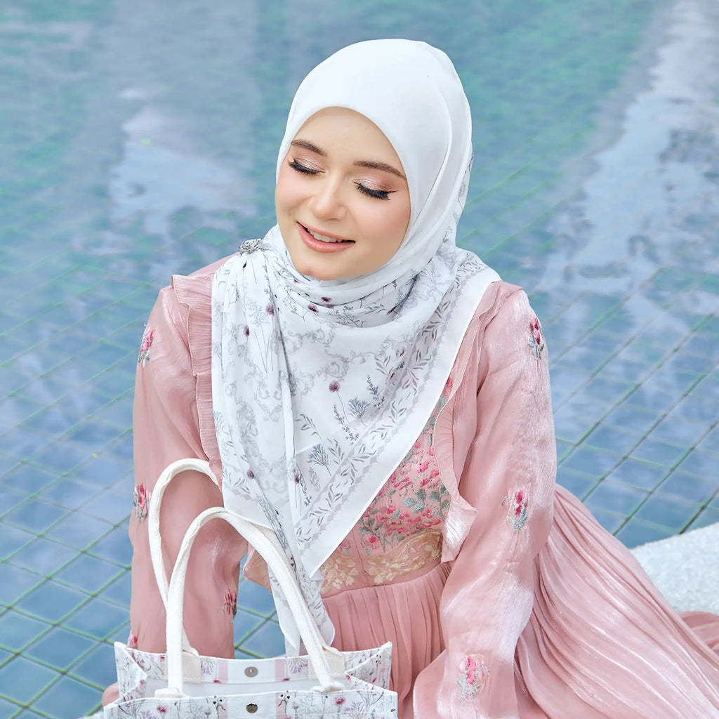 PS-MIMOSA VOILE in SNOW