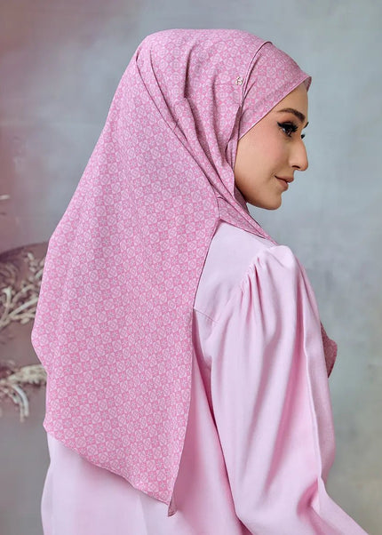 FABLY-SO TRELLIS in BLUSH PINK