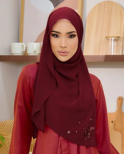 SWEETLY-SO LUXE HANAMEERAN in CRANBERRY