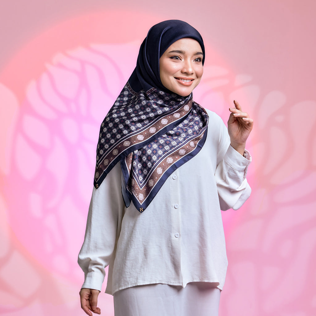 PS-MIRAGE MATTE SATIN in NAVY