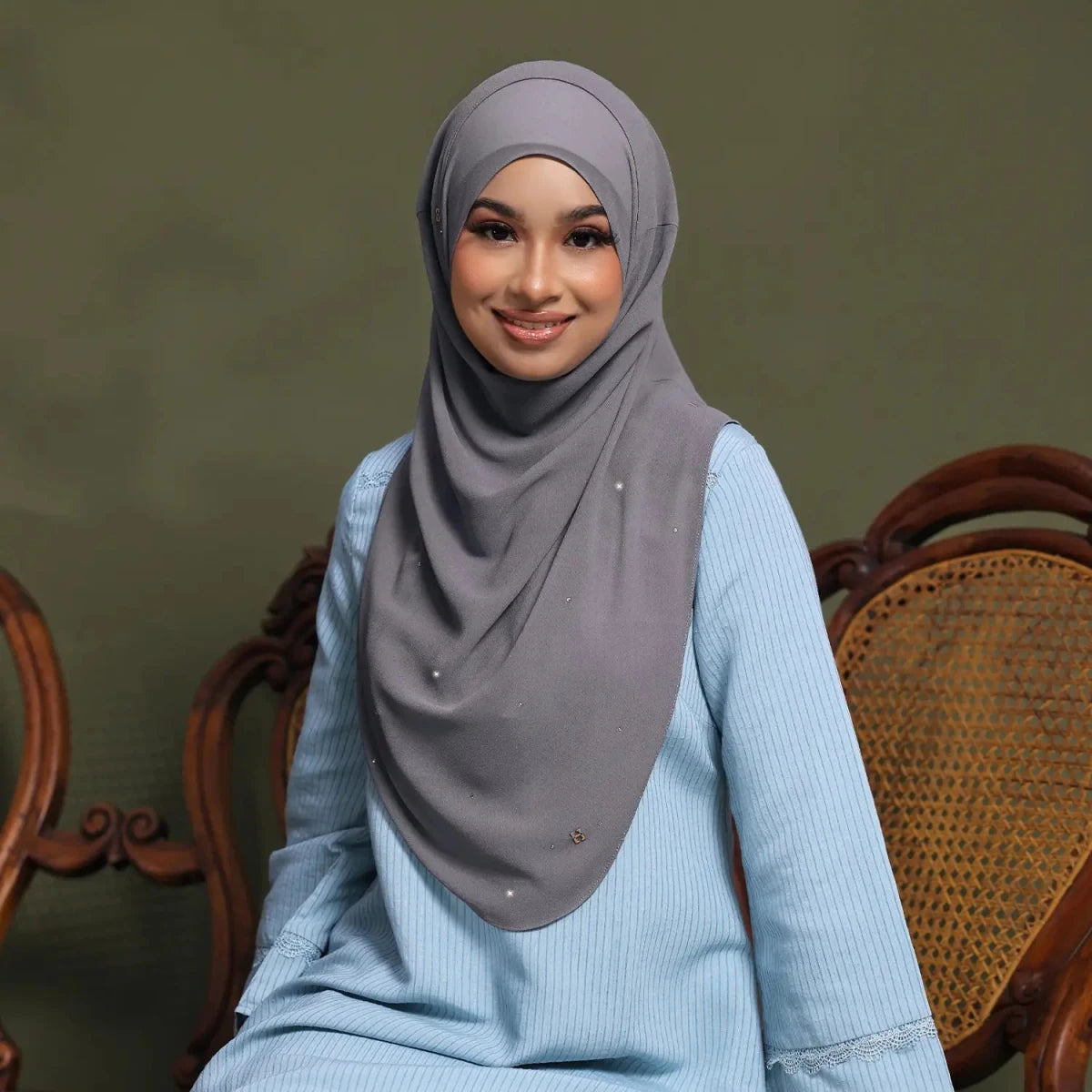 CATALYNA-SO with ORIGINAL CRYSTAL in GRAY LILAC