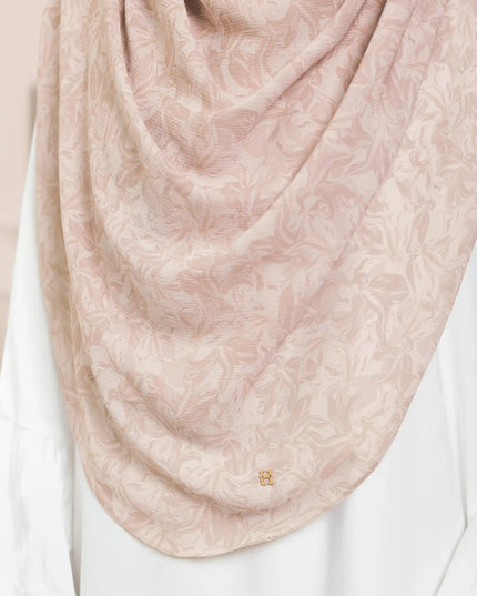 TWEELY-SO BASIC SEA OF LILIES in ROSE BIEGE