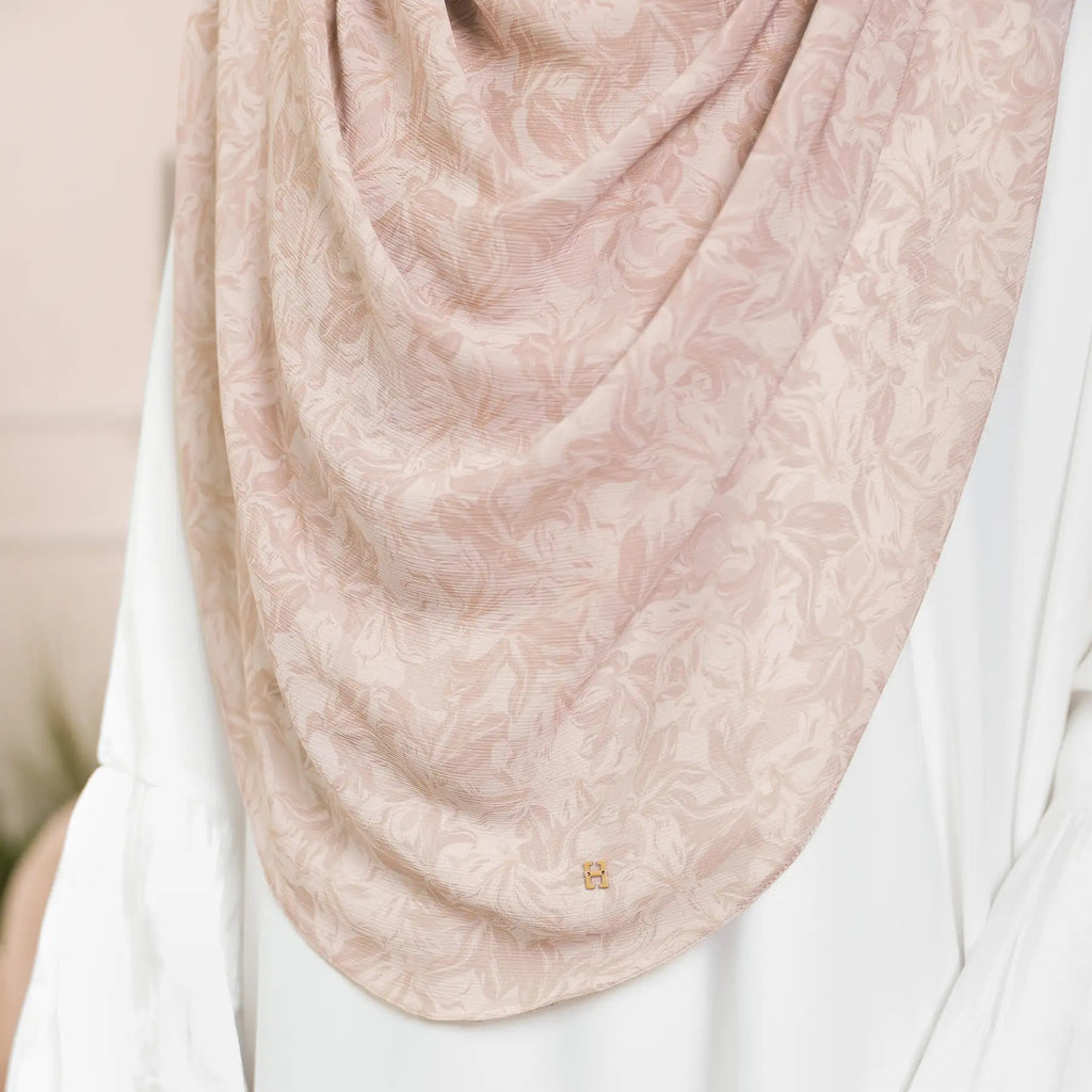 TWEELY-SO BASIC SEA OF LILIES in ROSE BIEGE