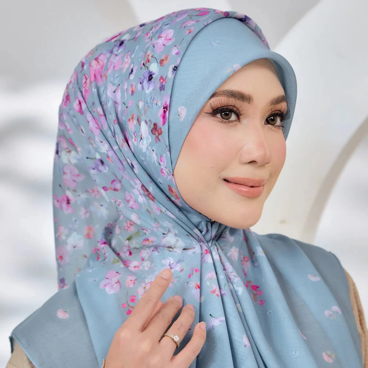PS-HAPPINESS VOILE in MINTY