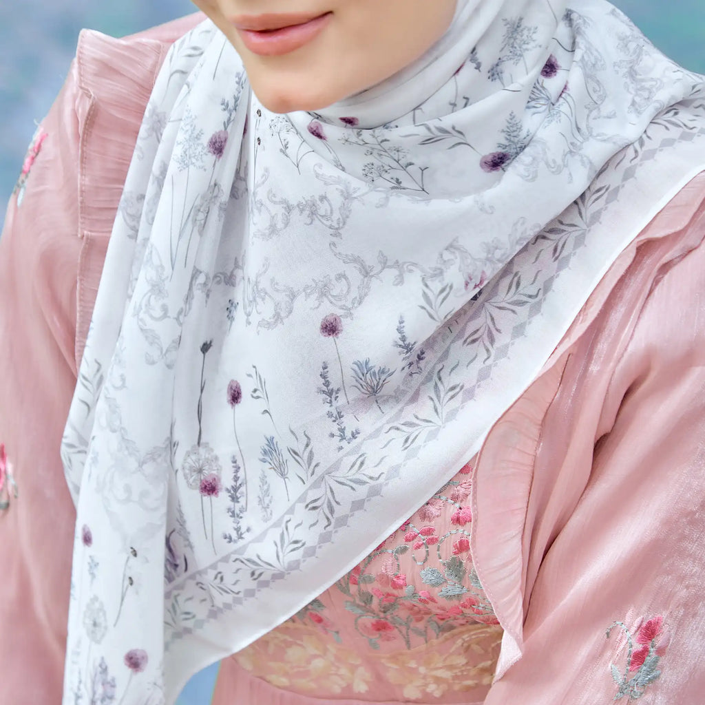 PS-MIMOSA VOILE in SNOW