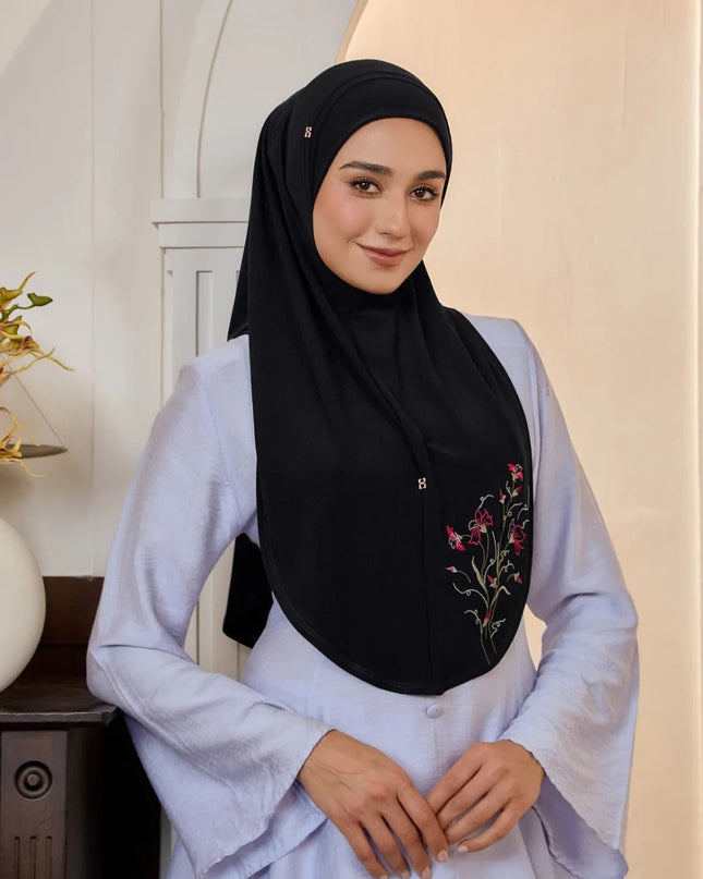 SO-MARJAN LUXE BELLFLOWERS in BLACK