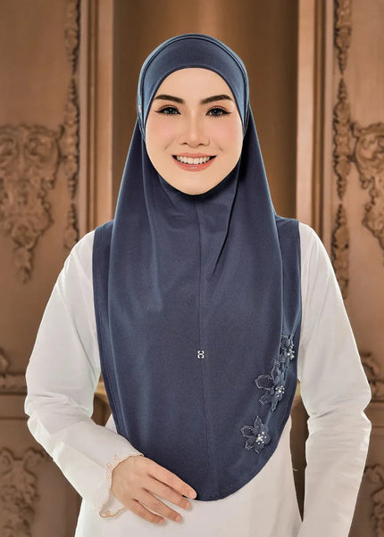 SO-MARJAN TWILL NC LUXE HANAMINA in GRAPHITE BLUE