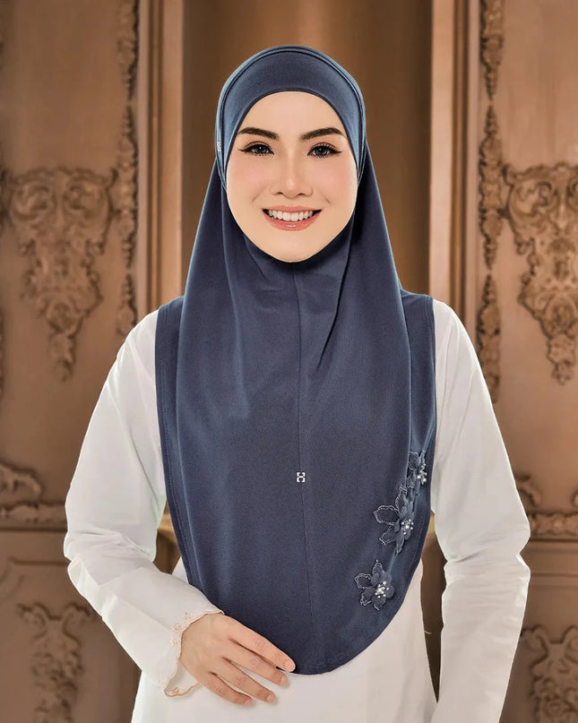 SO-MARJAN TWILL NC LUXE HANAMINA in GRAPHITE BLUE