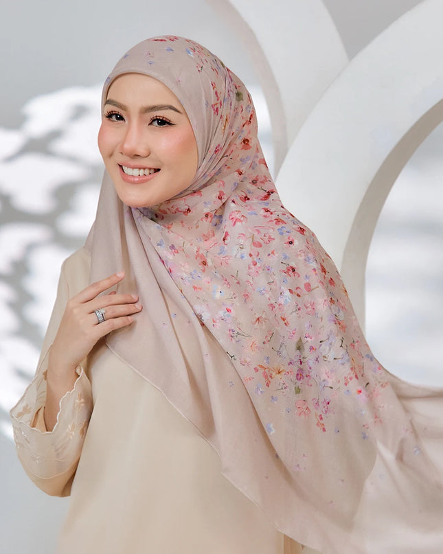 PS-HAPPINESS VOILE in KHAKI