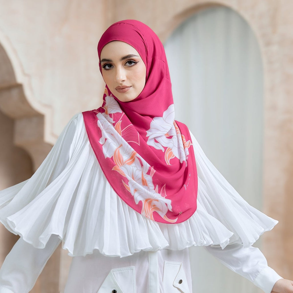 TWEELY-SO BOLD BATIK in POMEGRANATE