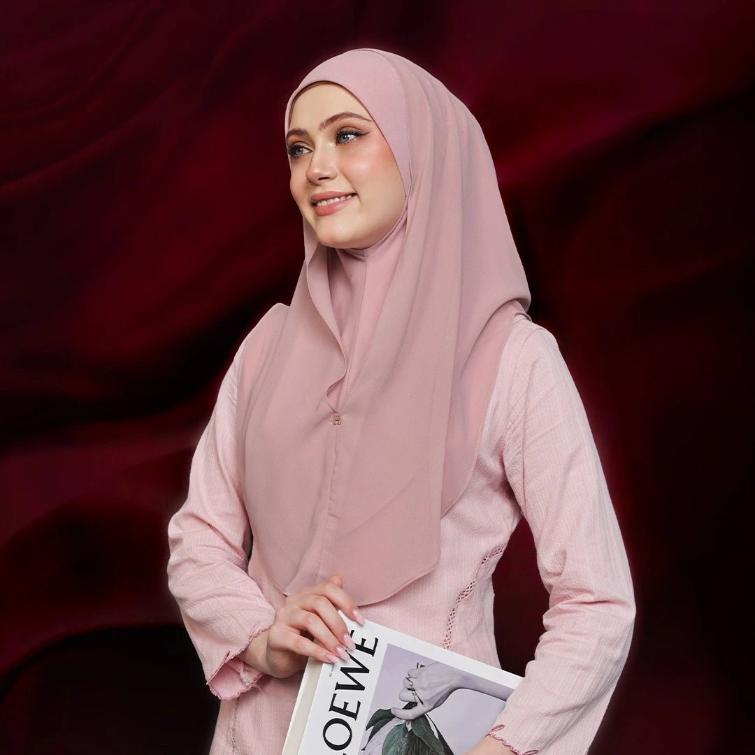 HOODALY-SO in POWDER PINK