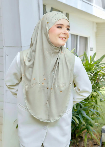 SO-TILLY TIEBACK MIMOSA in FEATHER GRAY