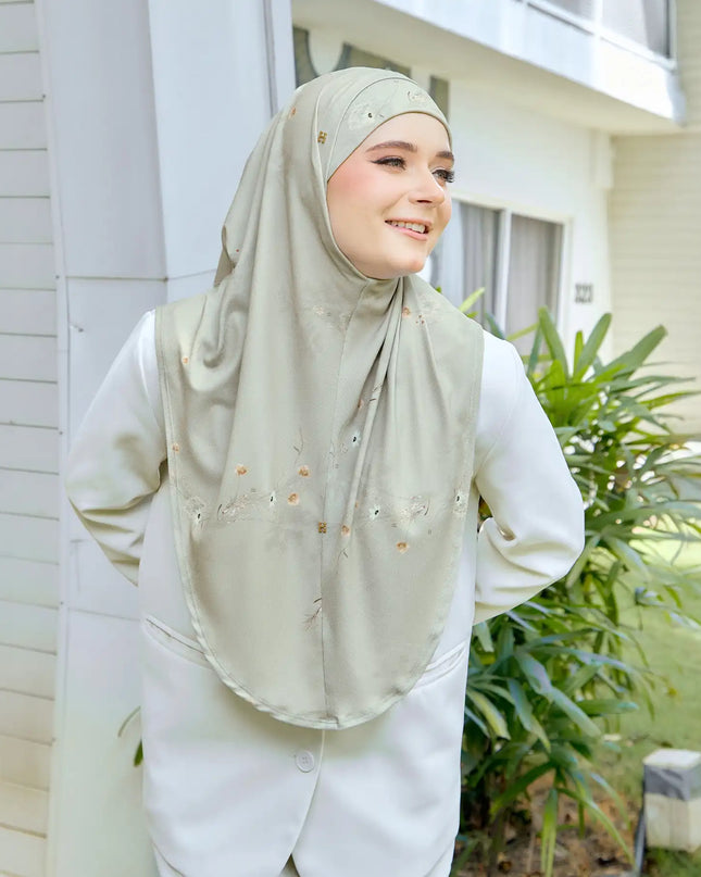 SO-TILLY TIEBACK MIMOSA in FEATHER GRAY