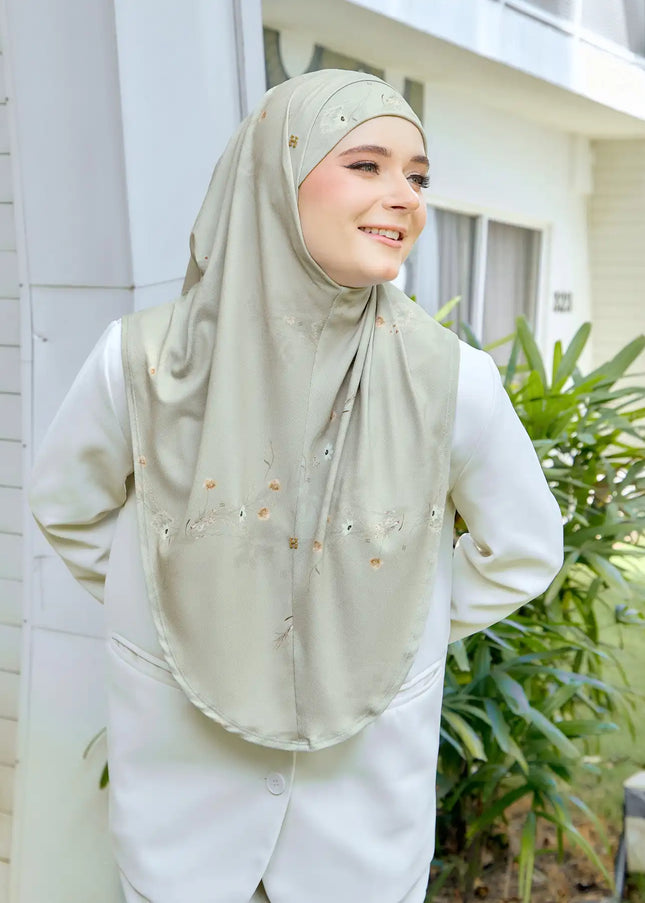 SO-TILLY TIEBACK MIMOSA in FEATHER GRAY