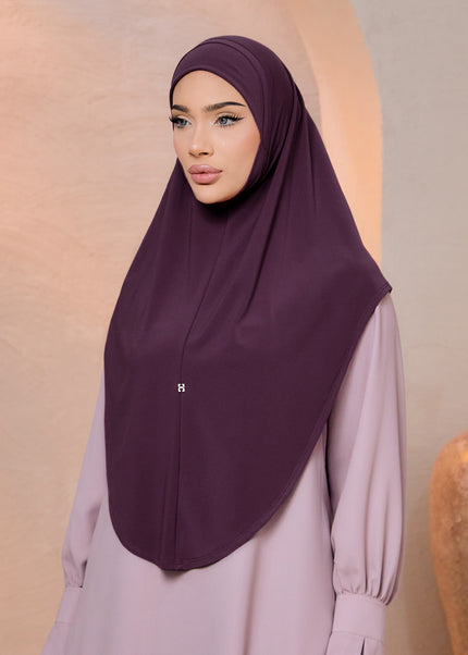 SO-MARJAN TWILL in ROYAL PLUM