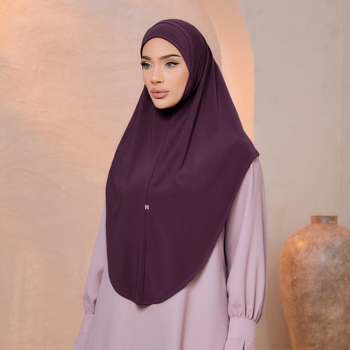 SO-MARJAN TWILL in ROYAL PLUM