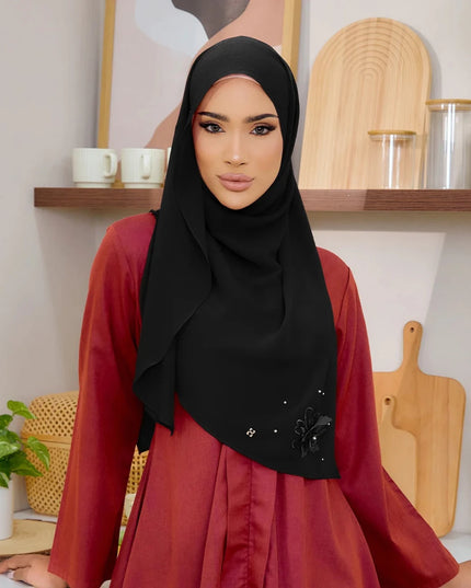 SWEETLY-SO LUXE HANAMEERAN in BLACK