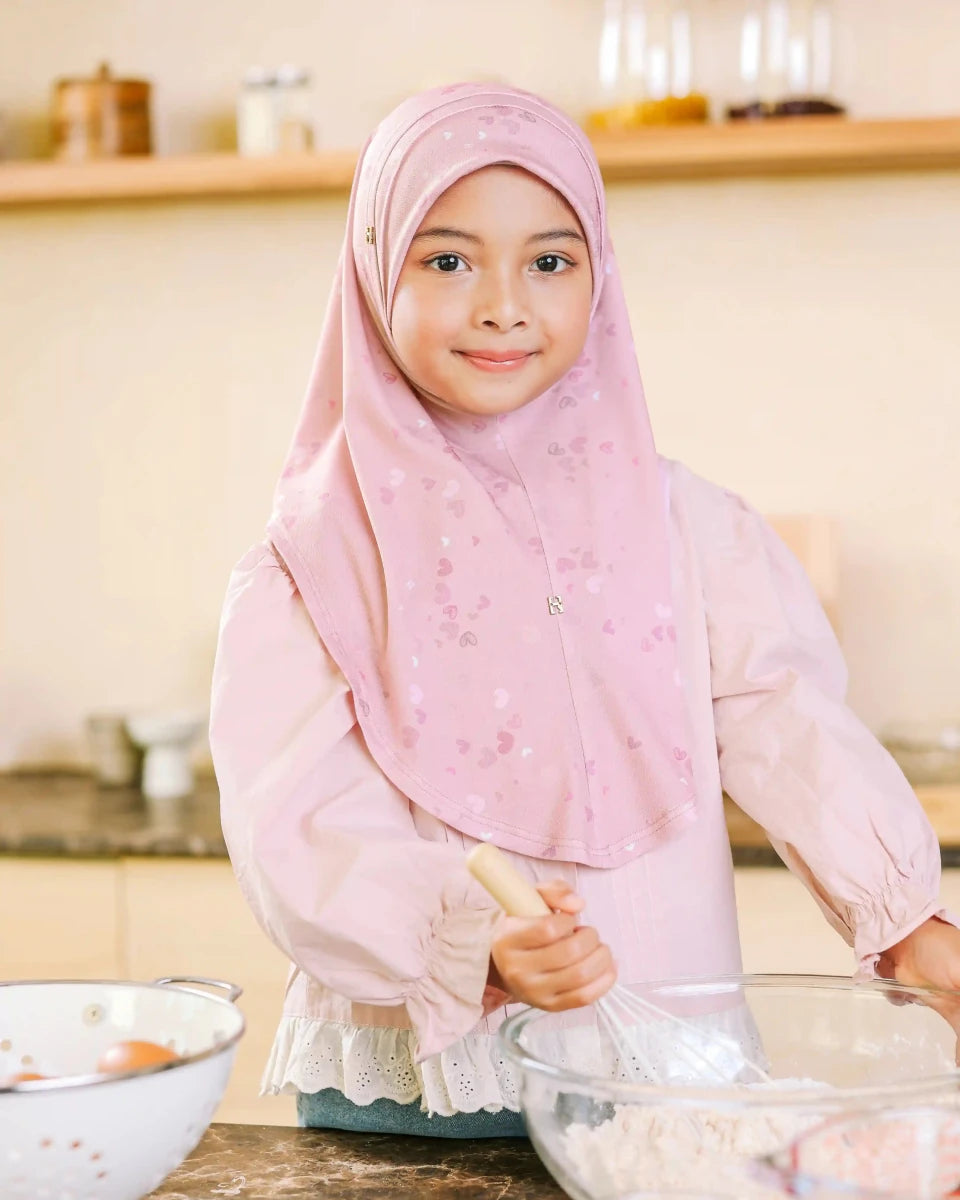 SO-MILLY CORAZON LITTLE GIRL in PEACHY PINK