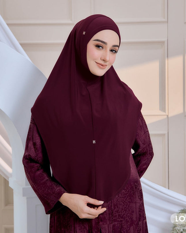 SO-MEDINA in DARK MAROON