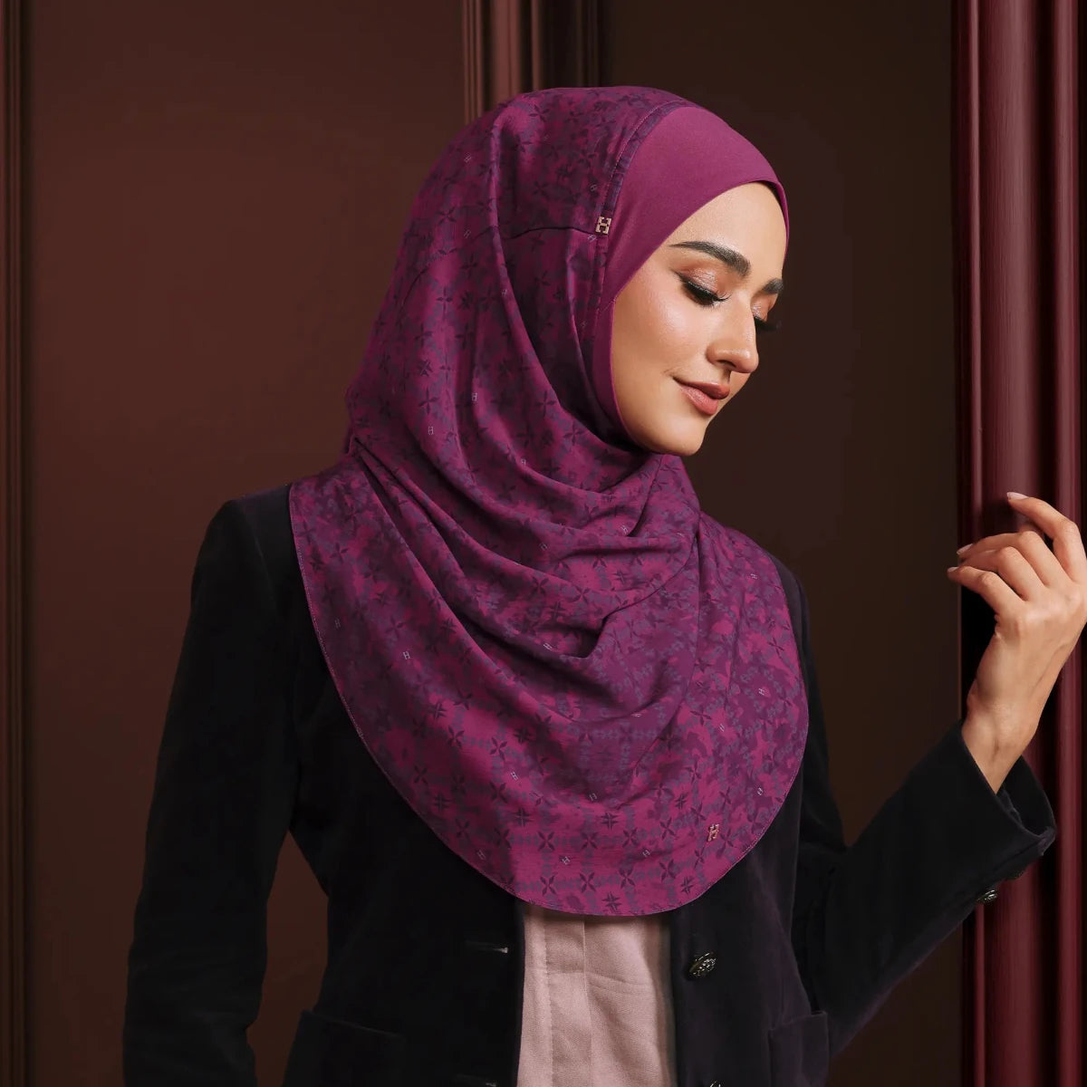 TAFFETY-SO PRISM in FUCHSIA