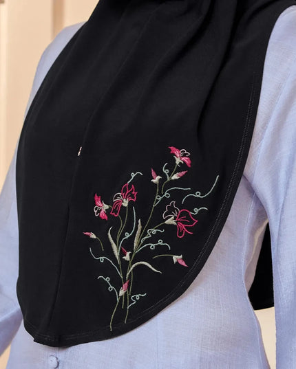 SO-MARJAN LUXE BELLFLOWERS in BLACK