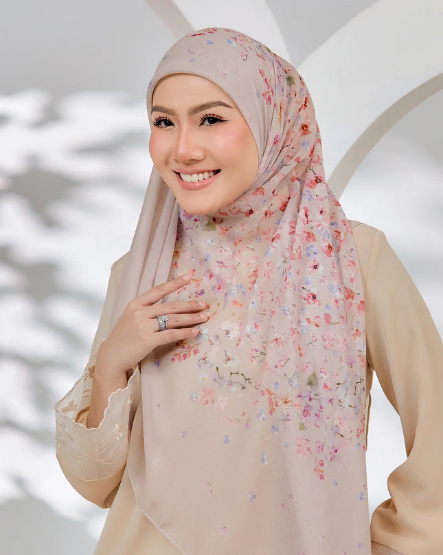 PS-HAPPINESS VOILE in KHAKI