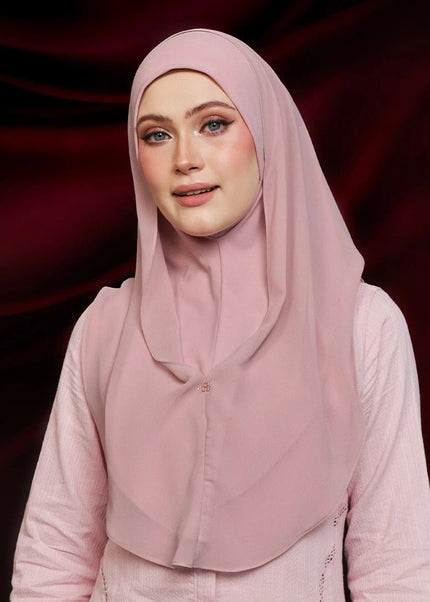 HOODALY-SO in POWDER PINK