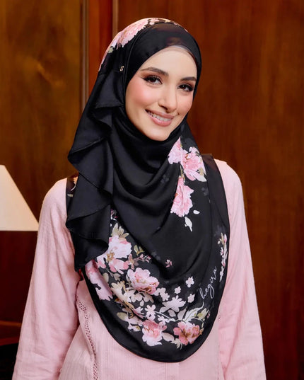 TWEELY-SO RUFFLES ALMOST SUMMER in BLACK