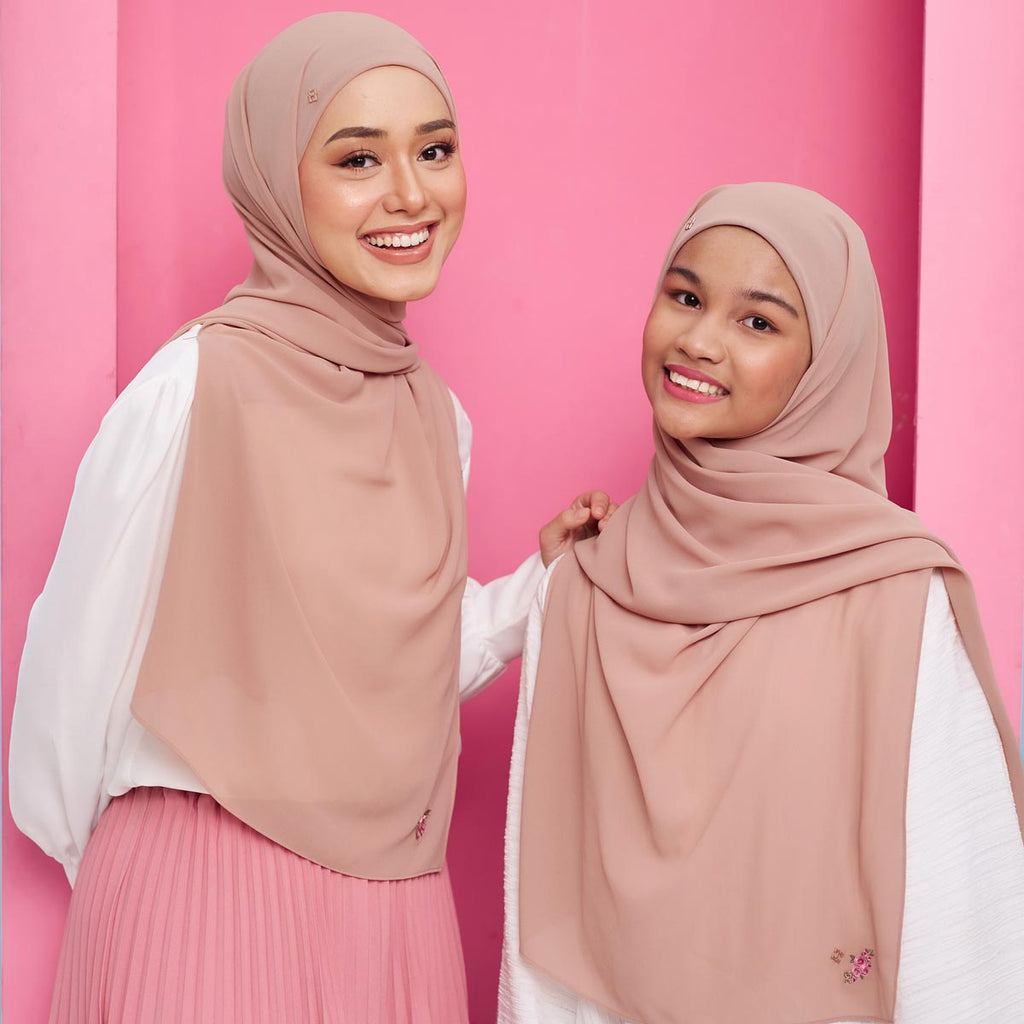 PS-THALIA TIE BACK in SHELL CORAL