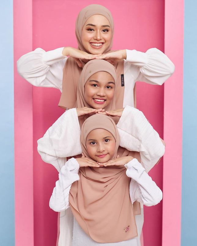 PS-THALIA TIE BACK in SHELL CORAL