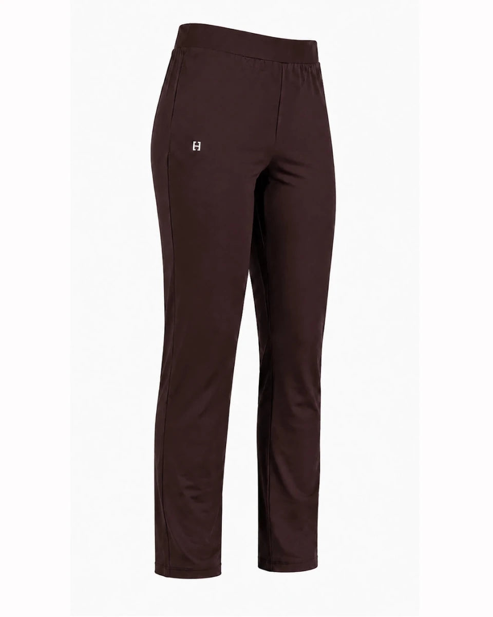 HI-SYLA RELAX PANTS in CACAO