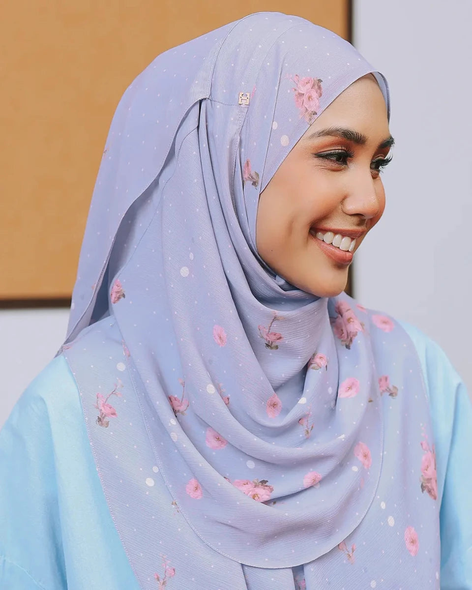 TINSELLY-SO DOTS & BLOOM in ASH BLUE